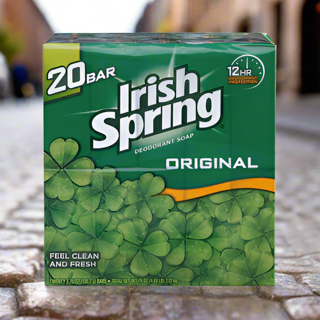 Irish Spring Original Bar Soap 4 oz/ 20 ct - Premium Beauty Product