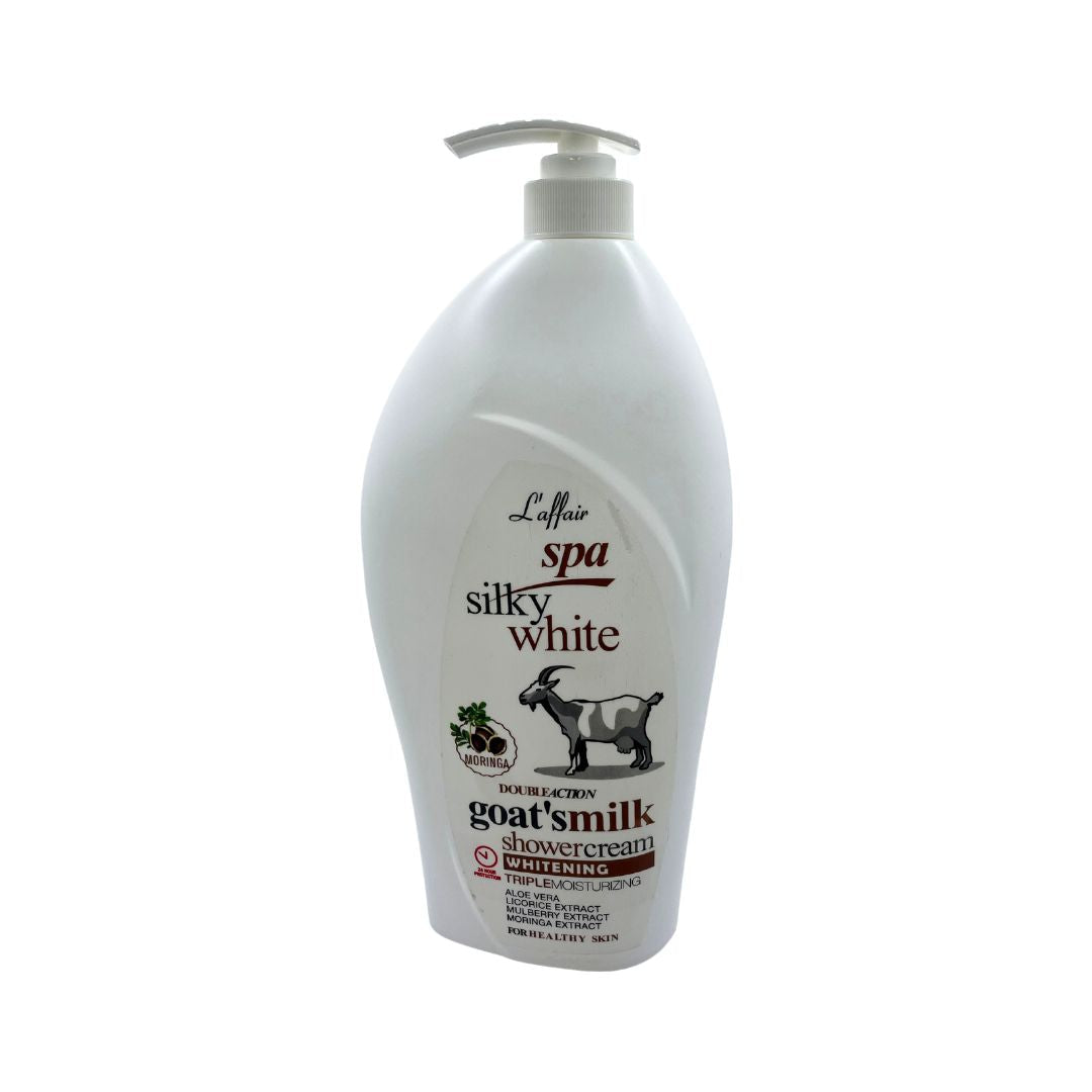 Laffair Spa Silky white Moringa goat milk 1200ml - Premium Beauty Product