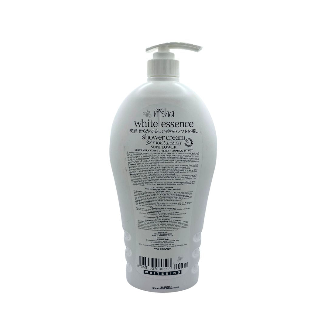 Nisha Shower Cream Sunflower 1100Ml - Premium Beauty Product