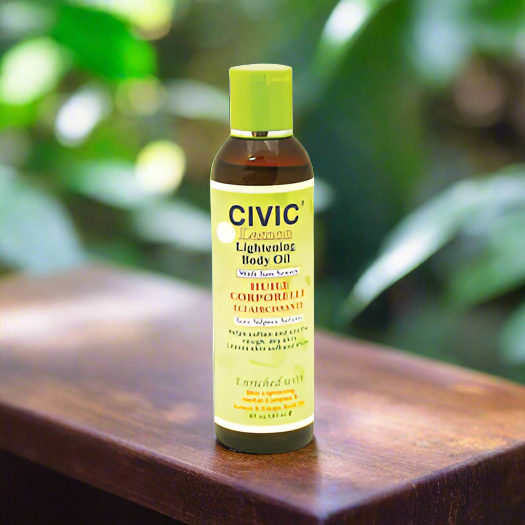 Civic Lemon Body Oil with Sunscreen 6 oz - Premium Beauty Product