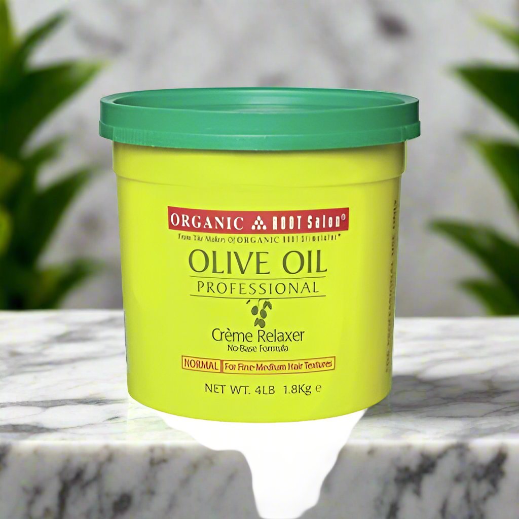 Organic Root Stimulator Olive Oil Professional Creme Relaxer - Premium Beauty Product