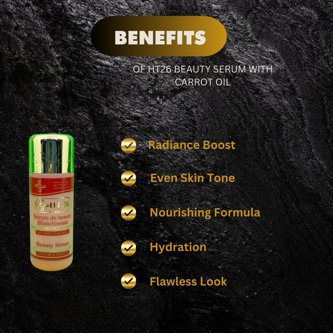 Ht26 Fading Beauty Serum With Carrot Oil 150Ml - Premium Beauty Product