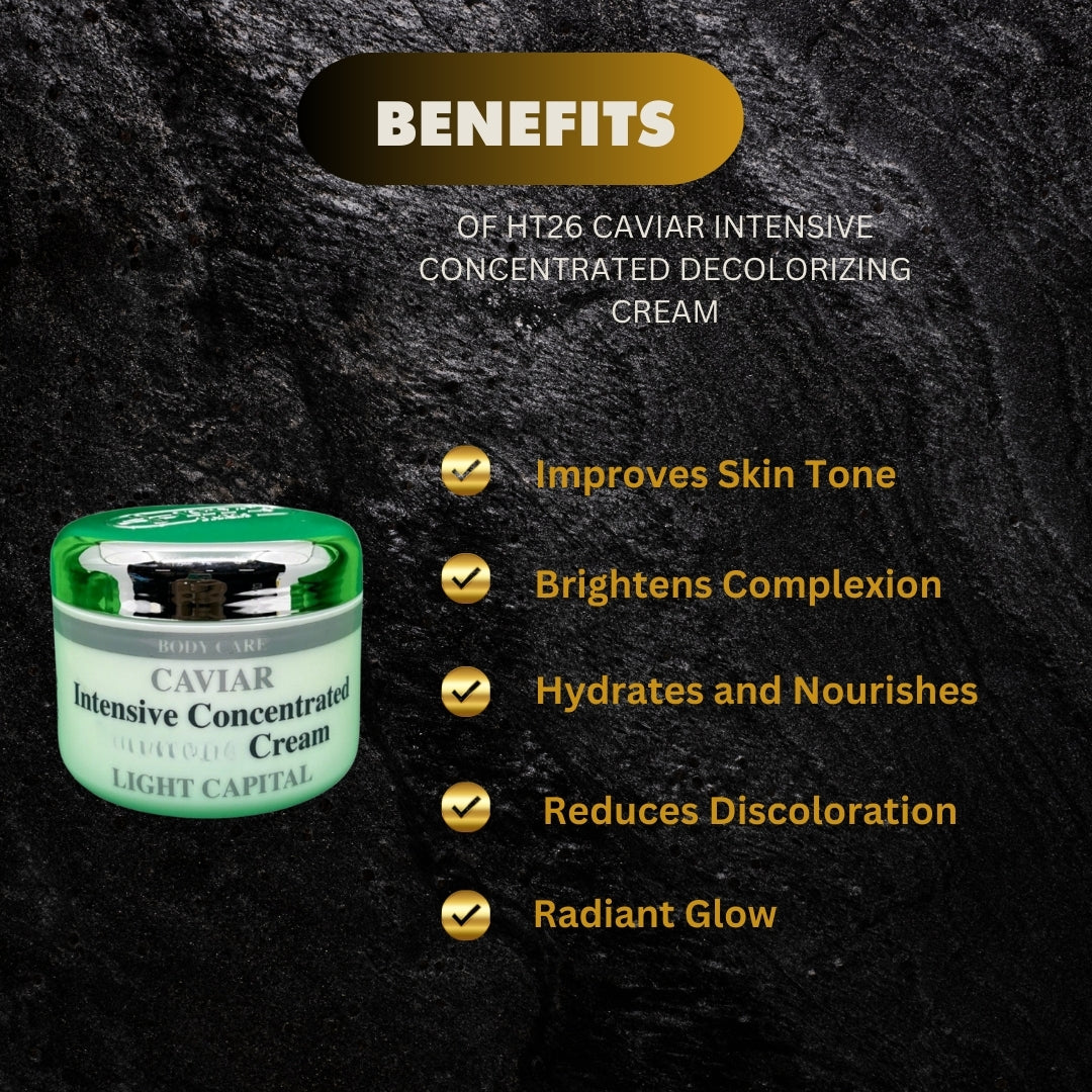 Ht26 Caviar Intensive Concentrated Decolorizing Cream 500Ml - Premium Beauty Product