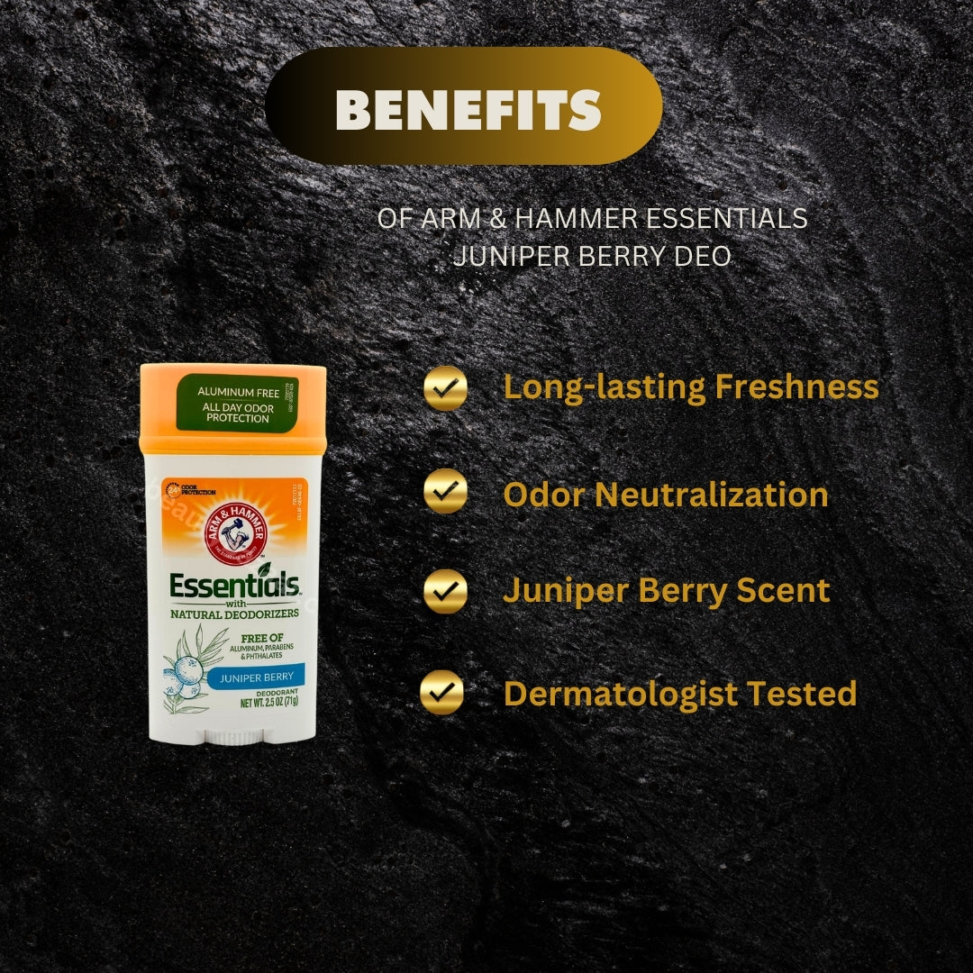Arm Hammer Essentials Juniper Berry 71G - Premium Beauty Product