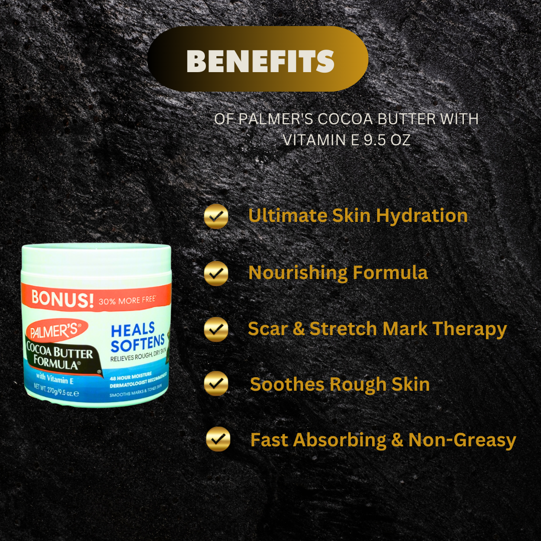 Palmers Cocoa Butter With Vitamin E 9 5 Oz - Premium Beauty Product