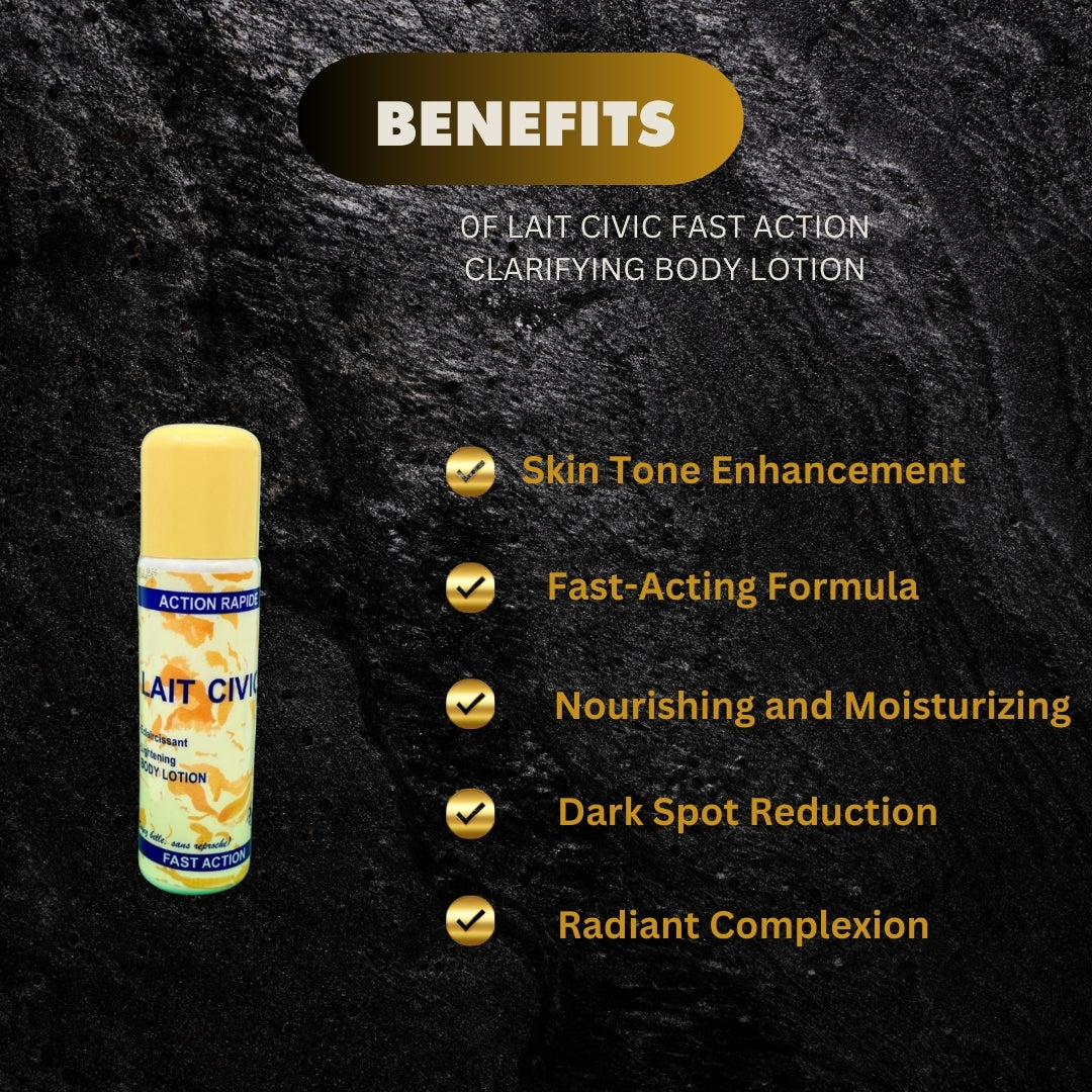 Lait Civic Fast Action Clarifying Body Lotion 500Ml - Premium Beauty Product