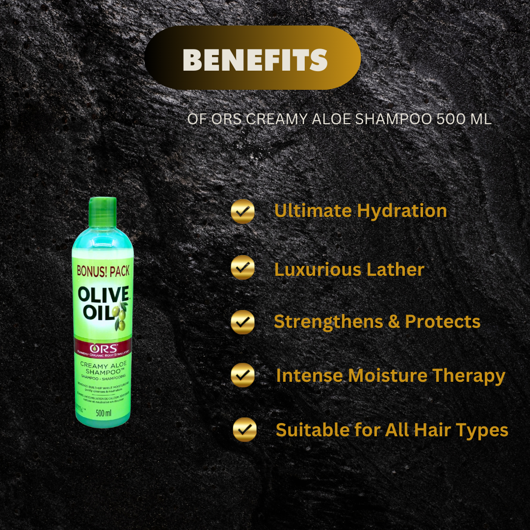 Ors Creamy Aloe Shampoo 500 Ml - Premium Beauty Product