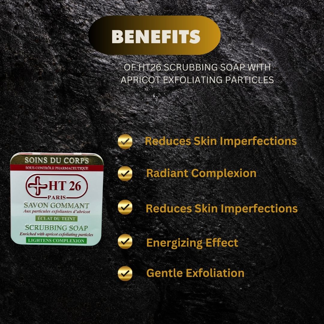 Ht26 Scrubbing Soap With Apricot Exfoliating Particles 200G - Premium Beauty Product