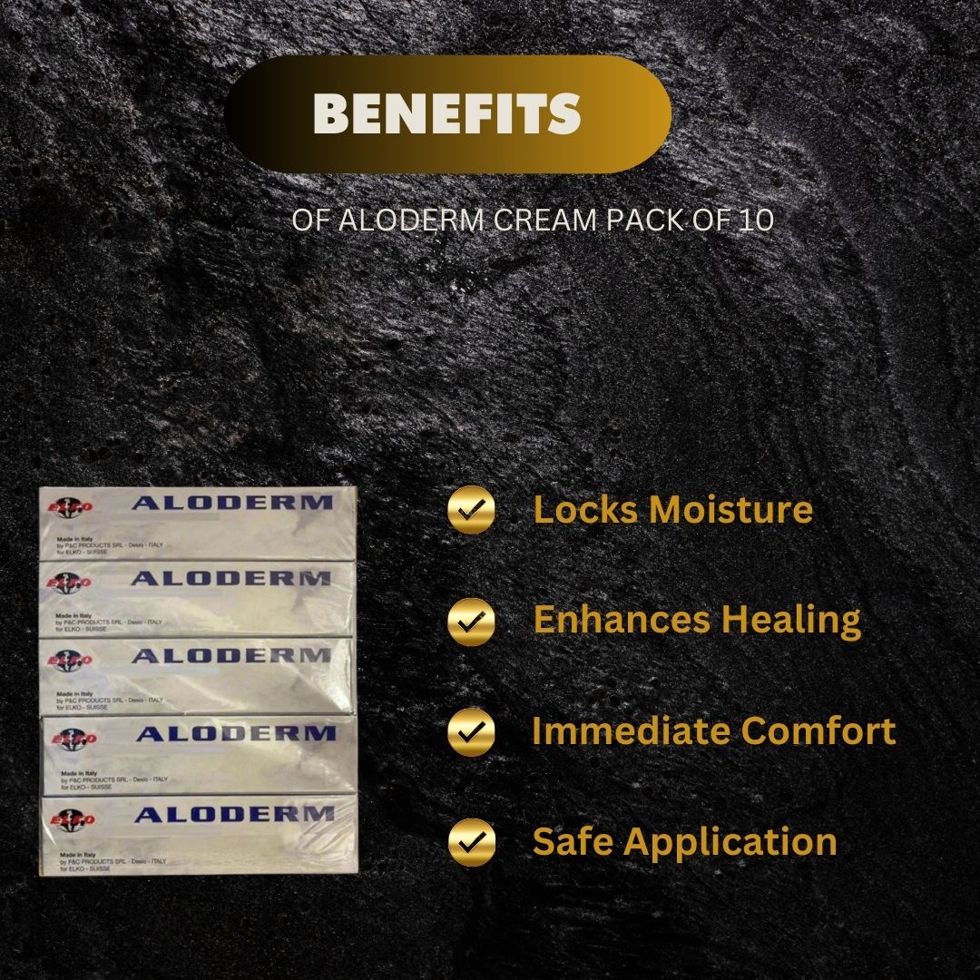 Aloderm Cream Pack Of 10 - Premium Beauty Product