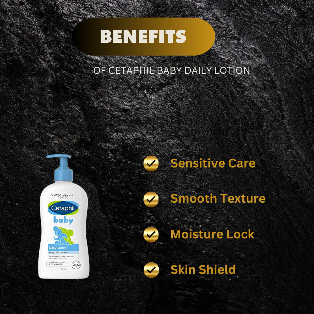 Cetaphil Baby Daily Lotion 400 Ml - Premium Beauty Product