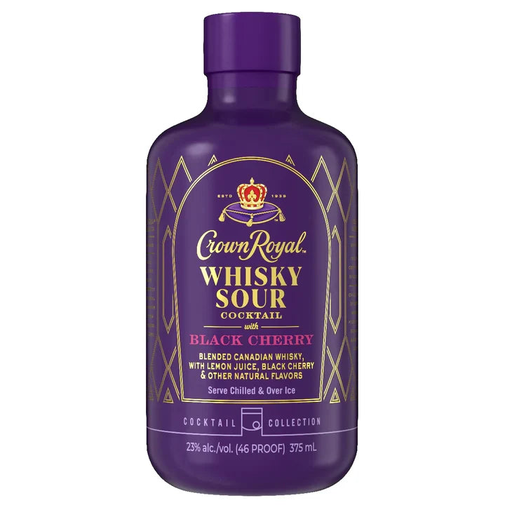 Crown Royal Black Cherry Whiskey Sour, USA (750ml)