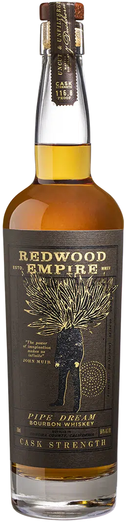 Redwood Empire Pipe Dream Cask Strength Bourbon Whiskey, Sonoma County, USA (750ml)