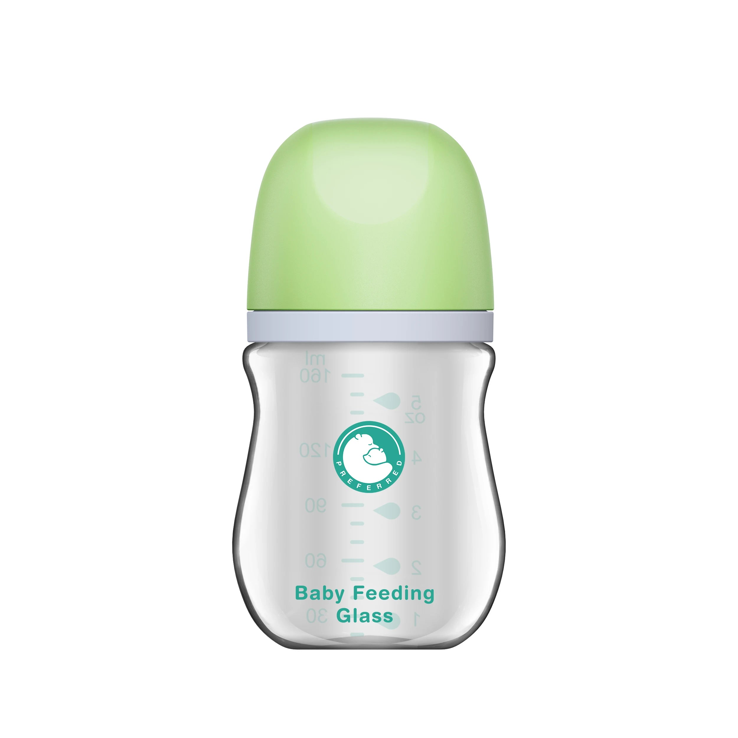 MAMIJOY Anti-Choke Baby Bottle Newborn Glass Bottles 90/160ML Anti-flatulence Milk Feeding Bottles Infant BPA Free 0-3 Month