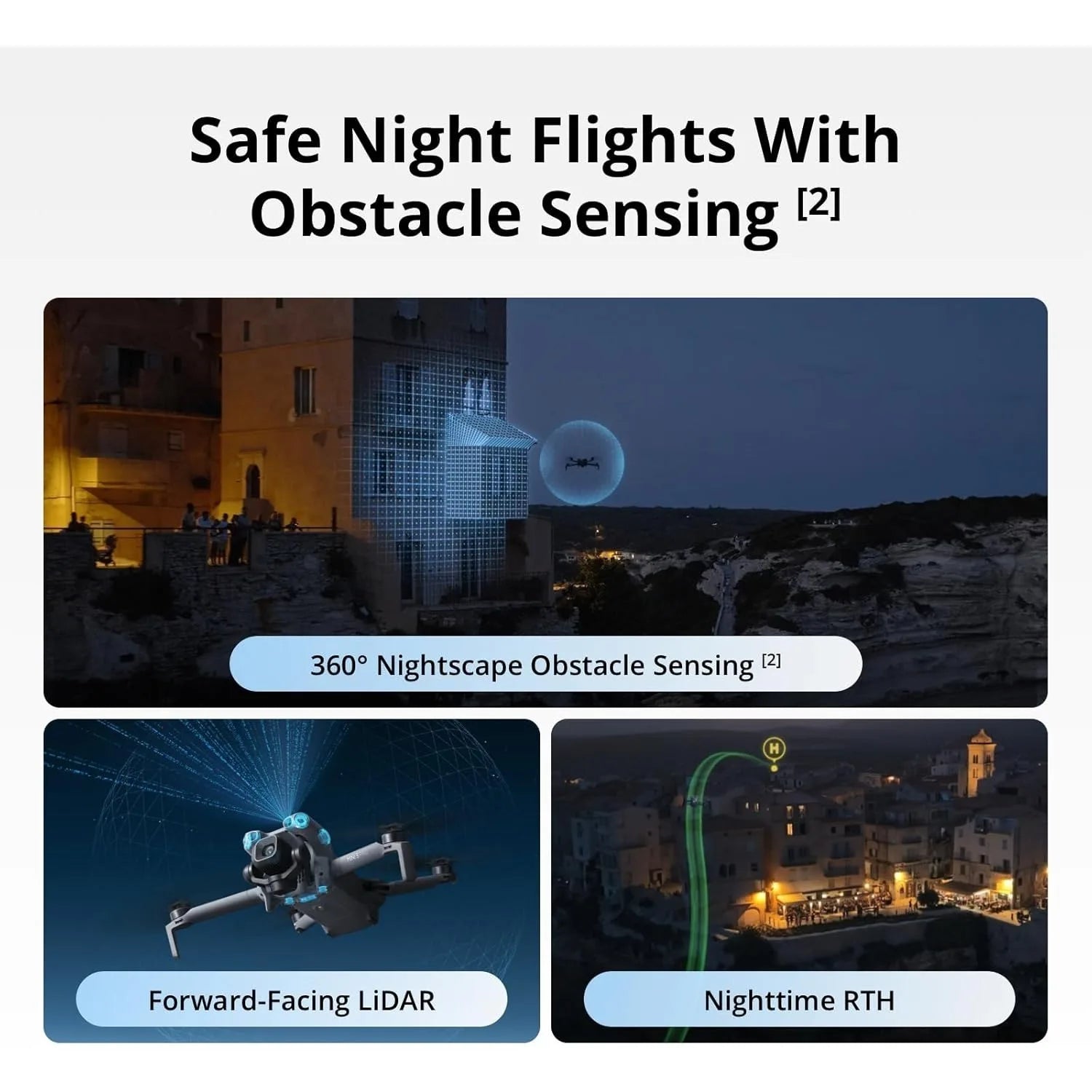 DJI Mini 5 Pro Fly More Combo with DJI RC 2 – 4K Drone, 1-Inch CMOS, 3 Batteries, Omnidirectional Obstacle Sensing