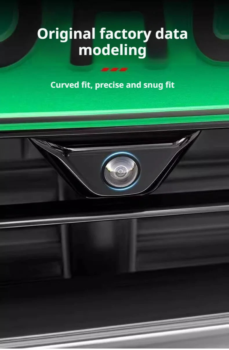 SEAMETAL Car Camera Protective Cover–Rainproof/Dustproof Anti-Gravel Scratch with High Clarity & 360° View HD Transparent Cover
