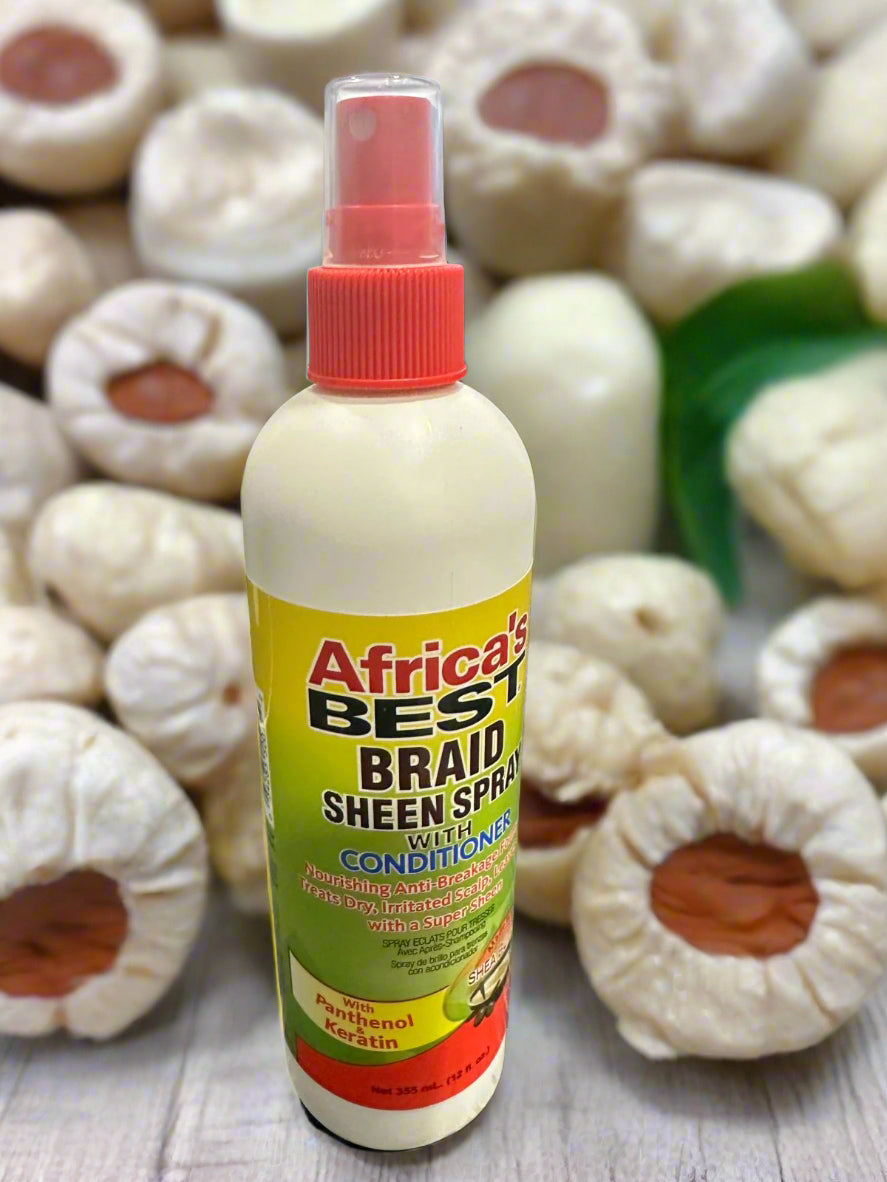 Africa's Best Braid Sheen Spray With Conditioner, 12 OZ - Premium Beauty Product