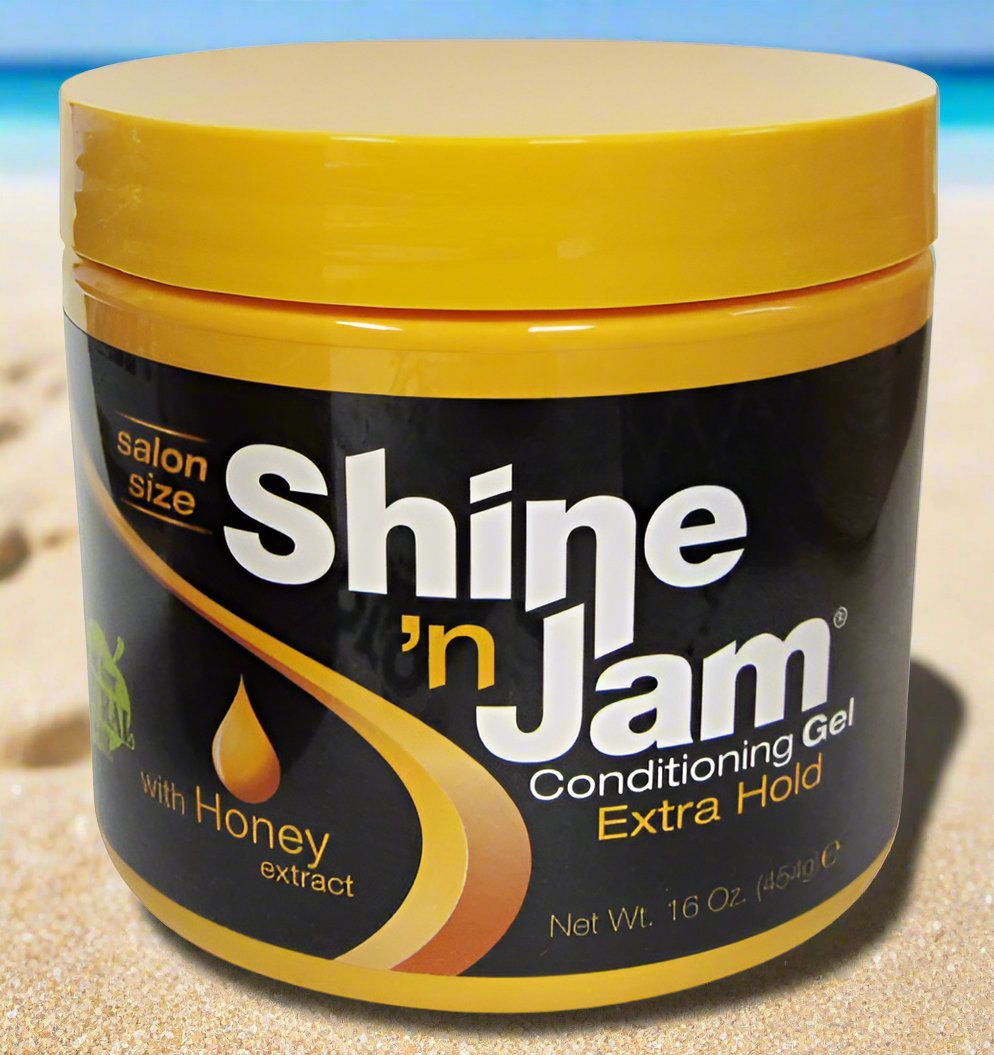 Ampro Shine N Jam Conditioning Gel Extra Hold 16 oz - Premium Beauty Product