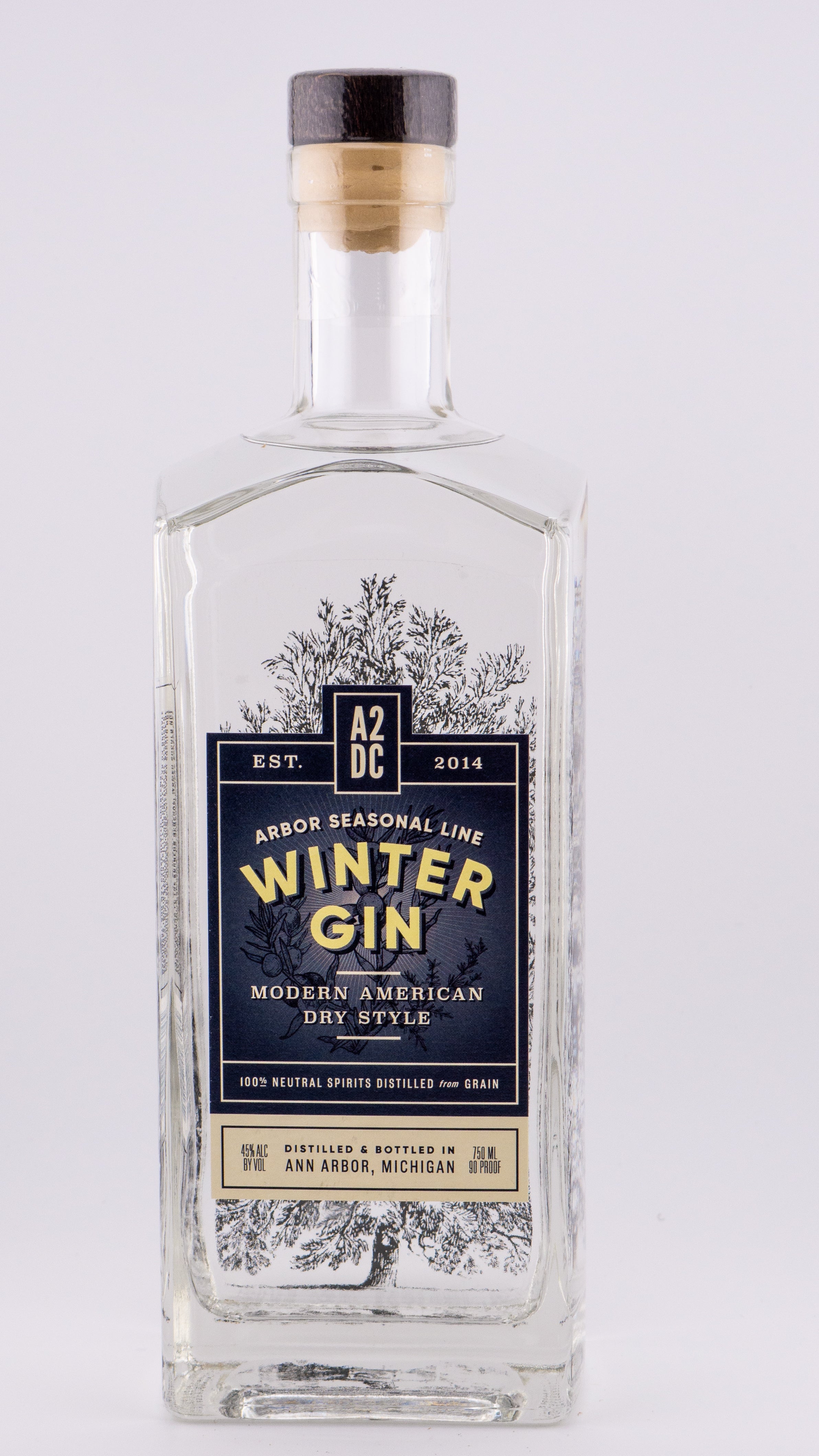 Ann Arbor Distilling Winter Gin, Michigan, USA (750ml)