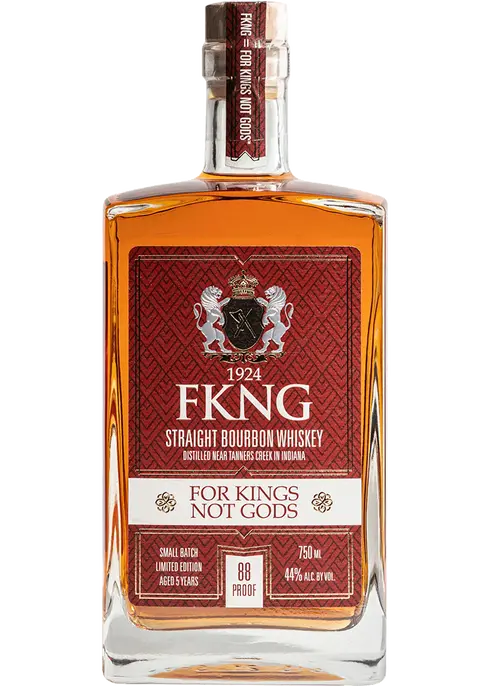 FKNG Small Batch Limited Edition Aged 5 Years Straight Bourbon Whiskey, Detroit, USA (750ml)
