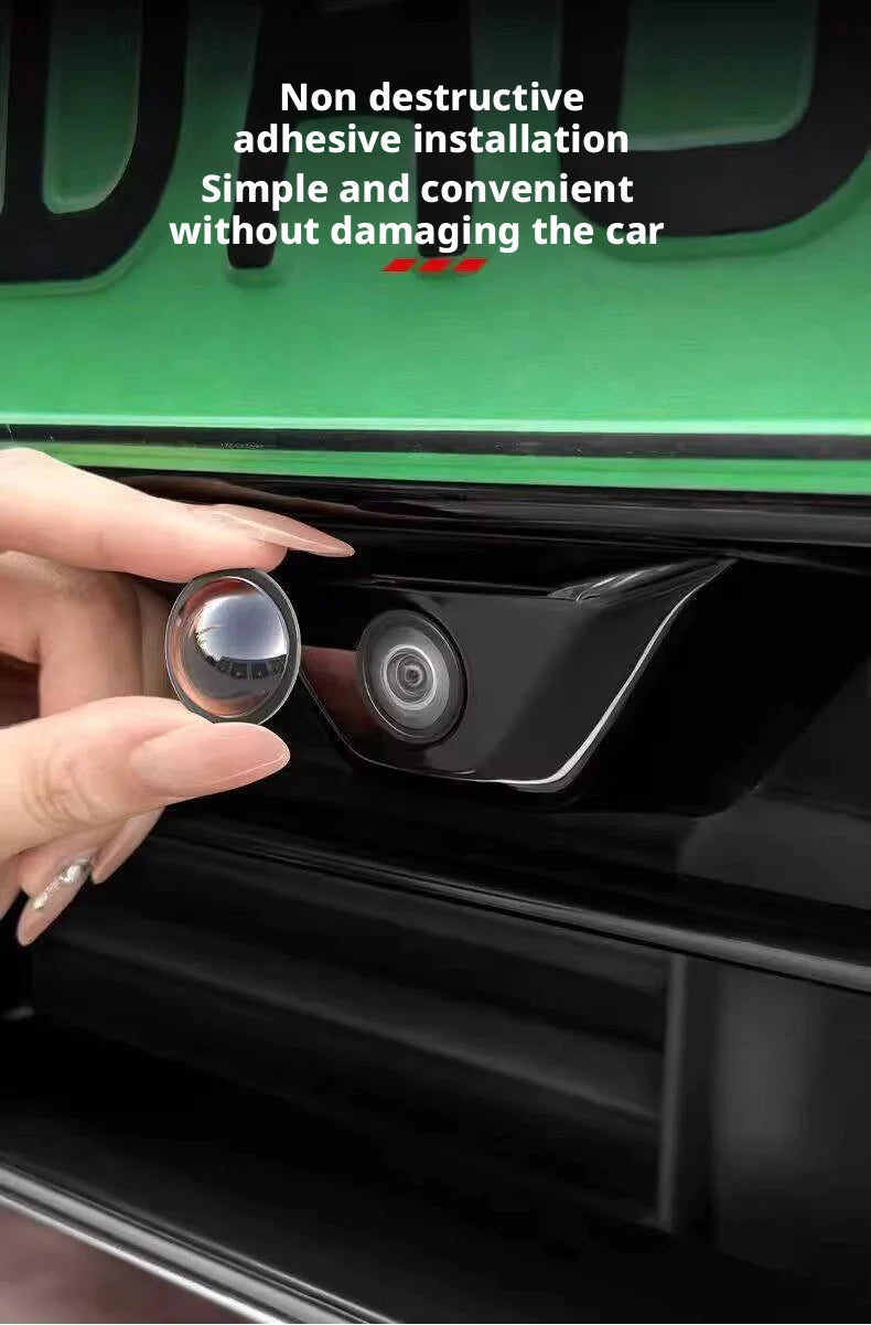 SEAMETAL Car Camera Protective Cover–Rainproof/Dustproof Anti-Gravel Scratch with High Clarity & 360° View HD Transparent Cover
