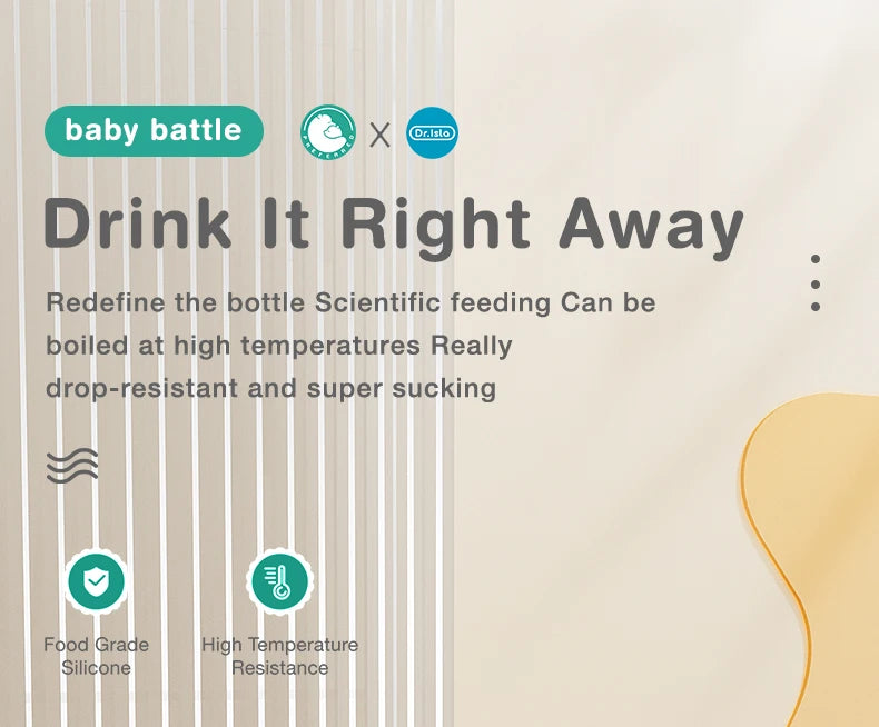 MAMIJOY Anti-Choke Baby Bottle Newborn Glass Bottles 90/160ML Anti-flatulence Milk Feeding Bottles Infant BPA Free 0-3 Month