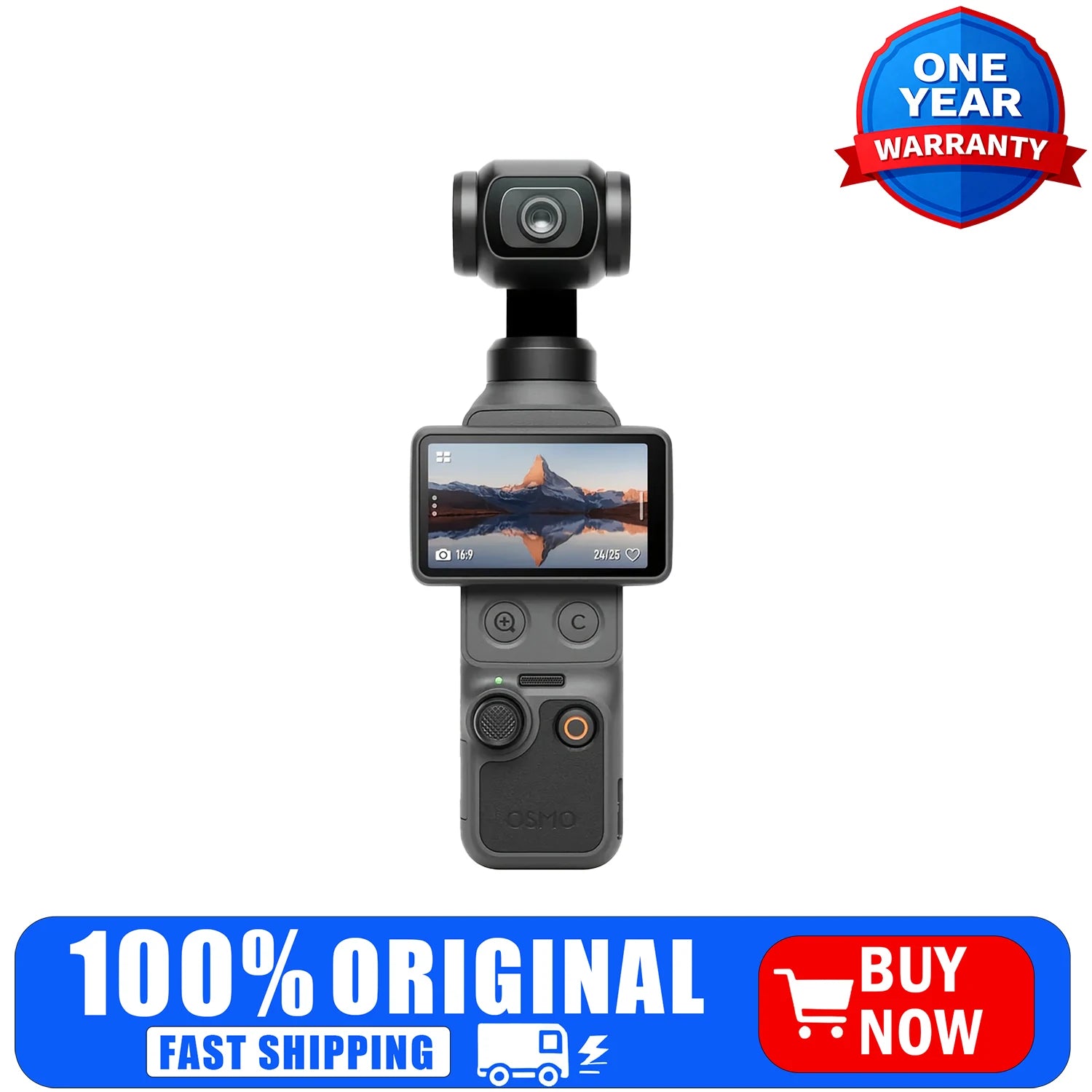 DJI Osmo Pocket 4 4K/6K Pocket Gimbal Camera 1-Inch Sensor 107GB Storage ActiveTrack 7.0 Vlog Camera