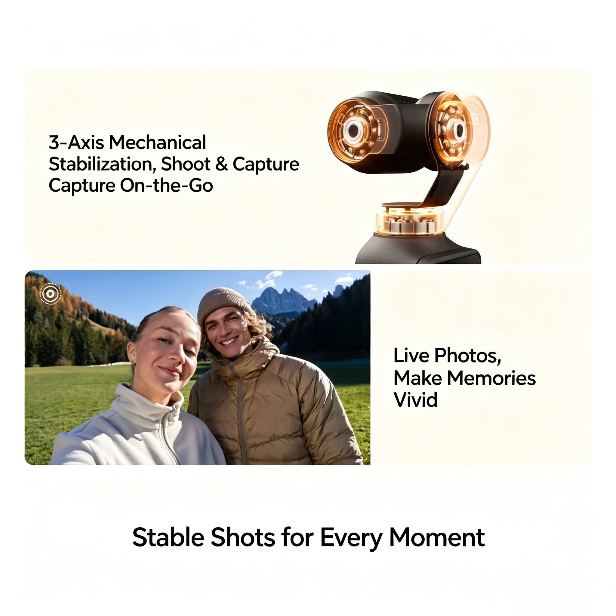 DJI Osmo Pocket 4 4K/6K Pocket Gimbal Camera 1-Inch Sensor 107GB Storage ActiveTrack 7.0 Vlog Camera
