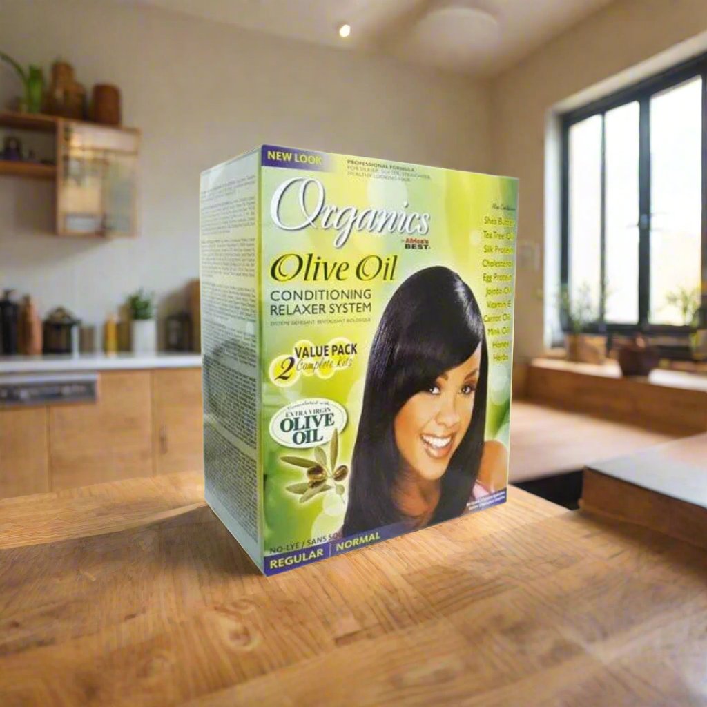 Africa's Best Organics Olive Organics Olive Oil Twin Kit - Premium Beauty Product