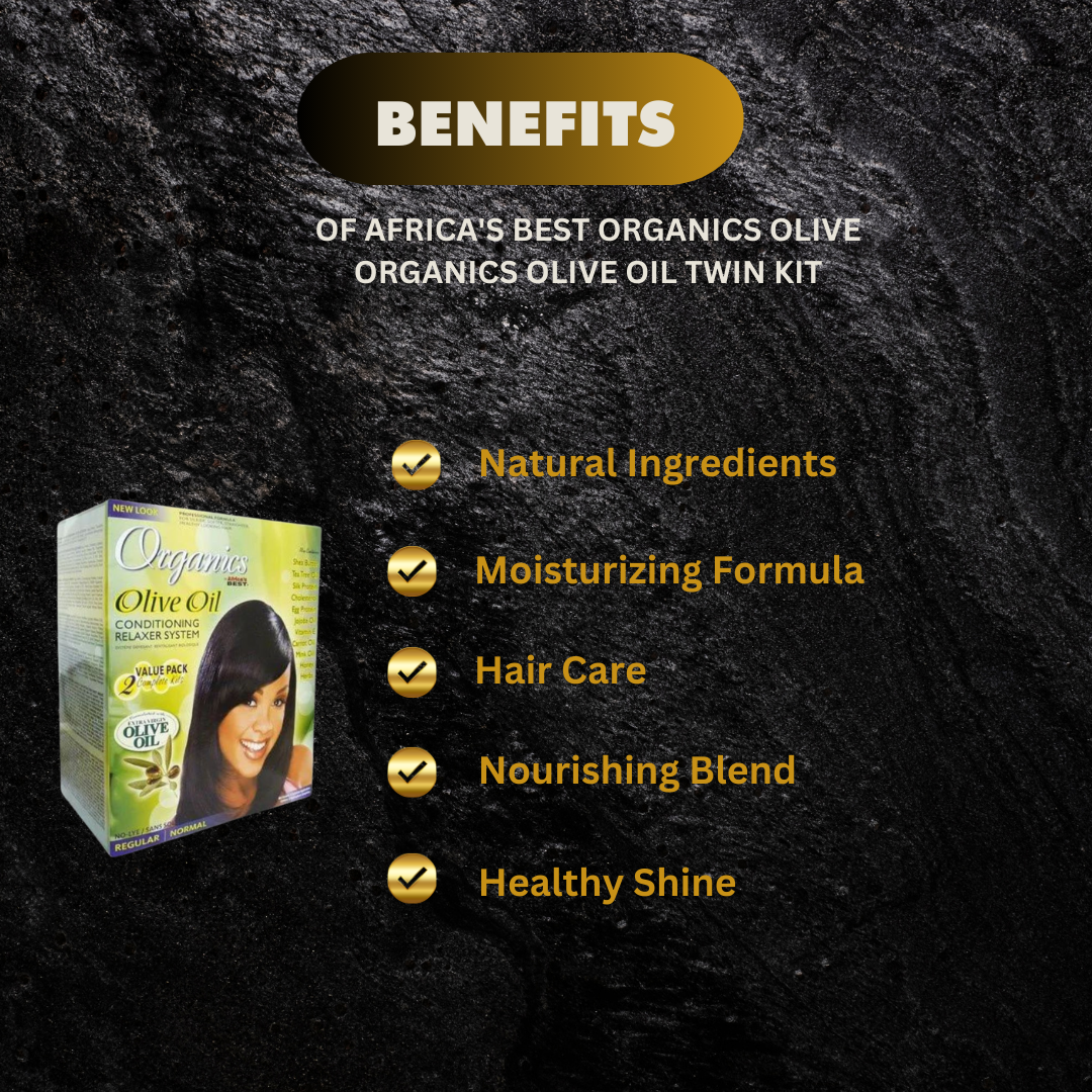 Africas Best Organics Olive Organics Olive Oil Twin Kit - Premium Beauty Product