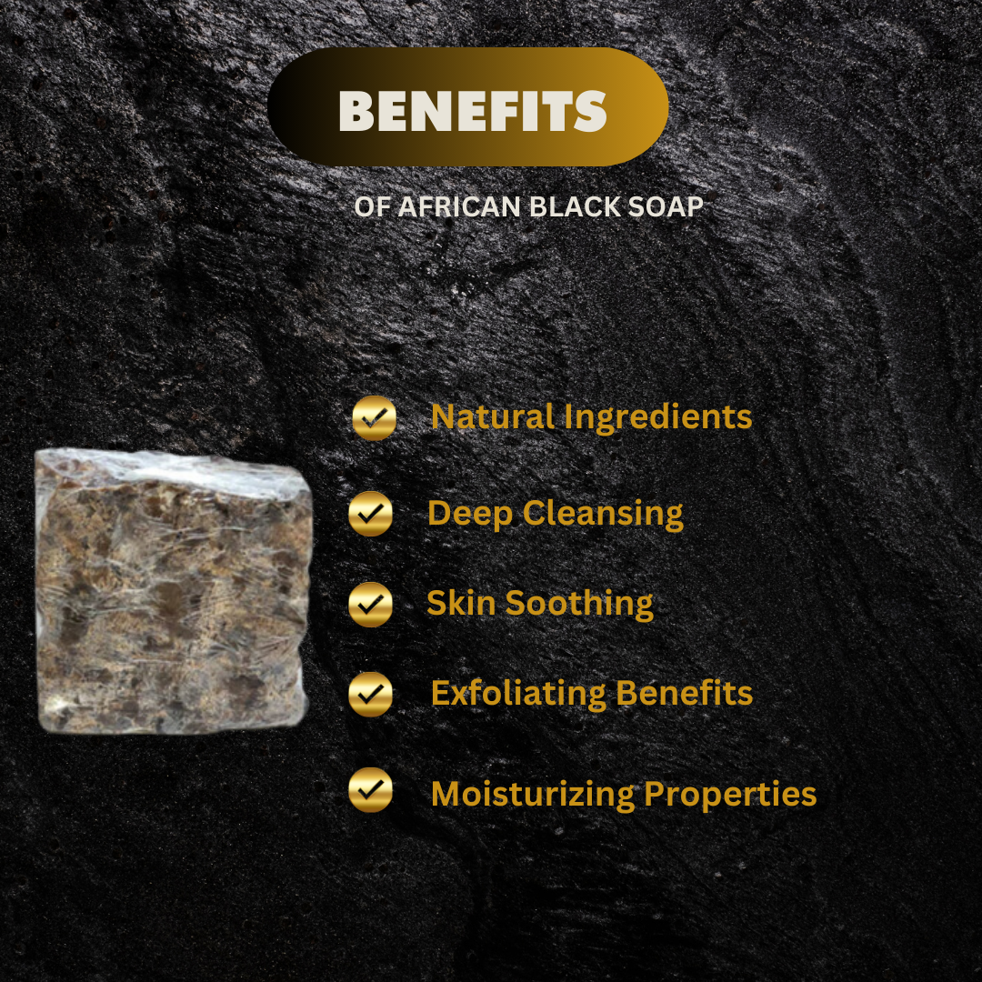 African Black Soap 4 5 Lb - Premium Beauty Product