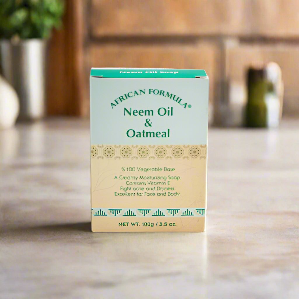 African Formula Neem & Oatmeal Soap 3.5 oz /100g - Premium Beauty Product