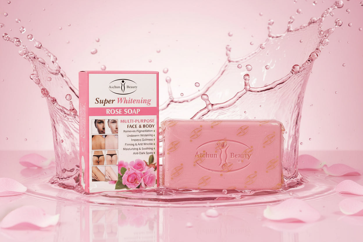 Aichun Beauty Rose Super Whitening Soap Multipurpose Face &  - Premium Beauty Product