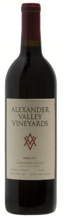 2022 Alexander Valley Vineyards Merlot, Alexander Valley, USA (750ml)