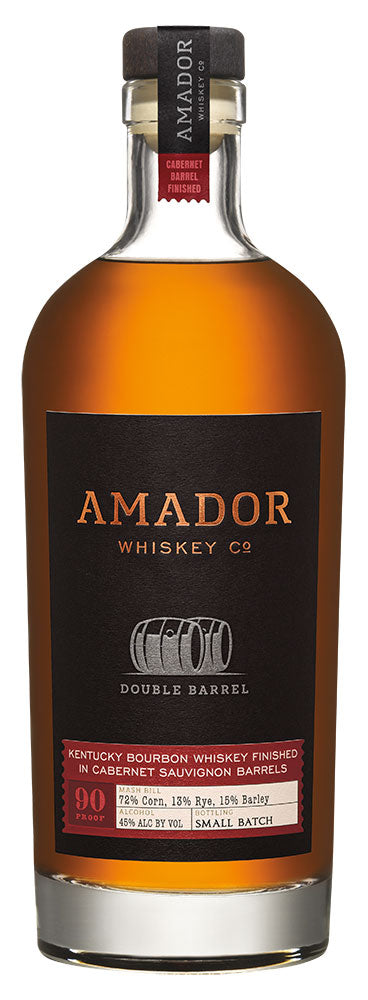 Amador Double Barrel Cabernet Sauvignon Finish Bourbon Whiskey, Kentucky, USA 750ml