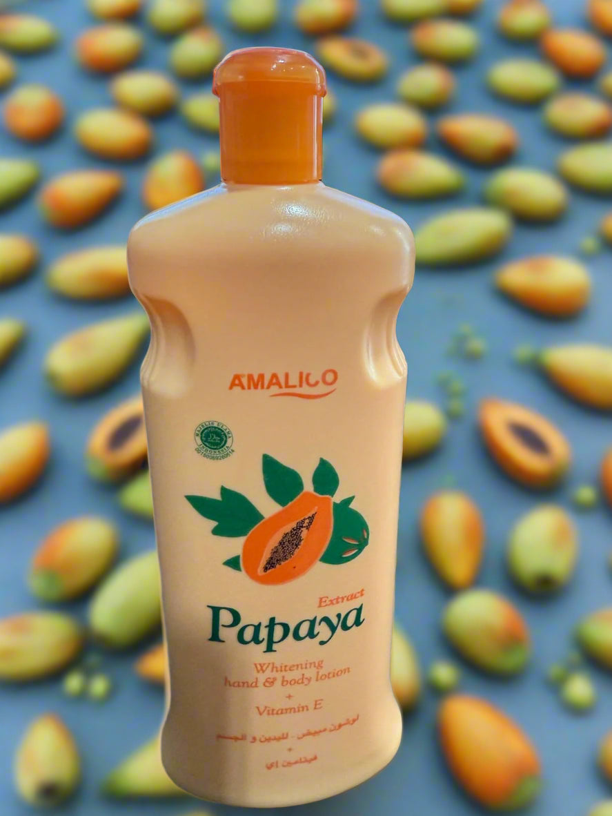 Amalico Papaya Whitening Hand & Body Lotion With Vitamin C 6 - Premium Beauty Product