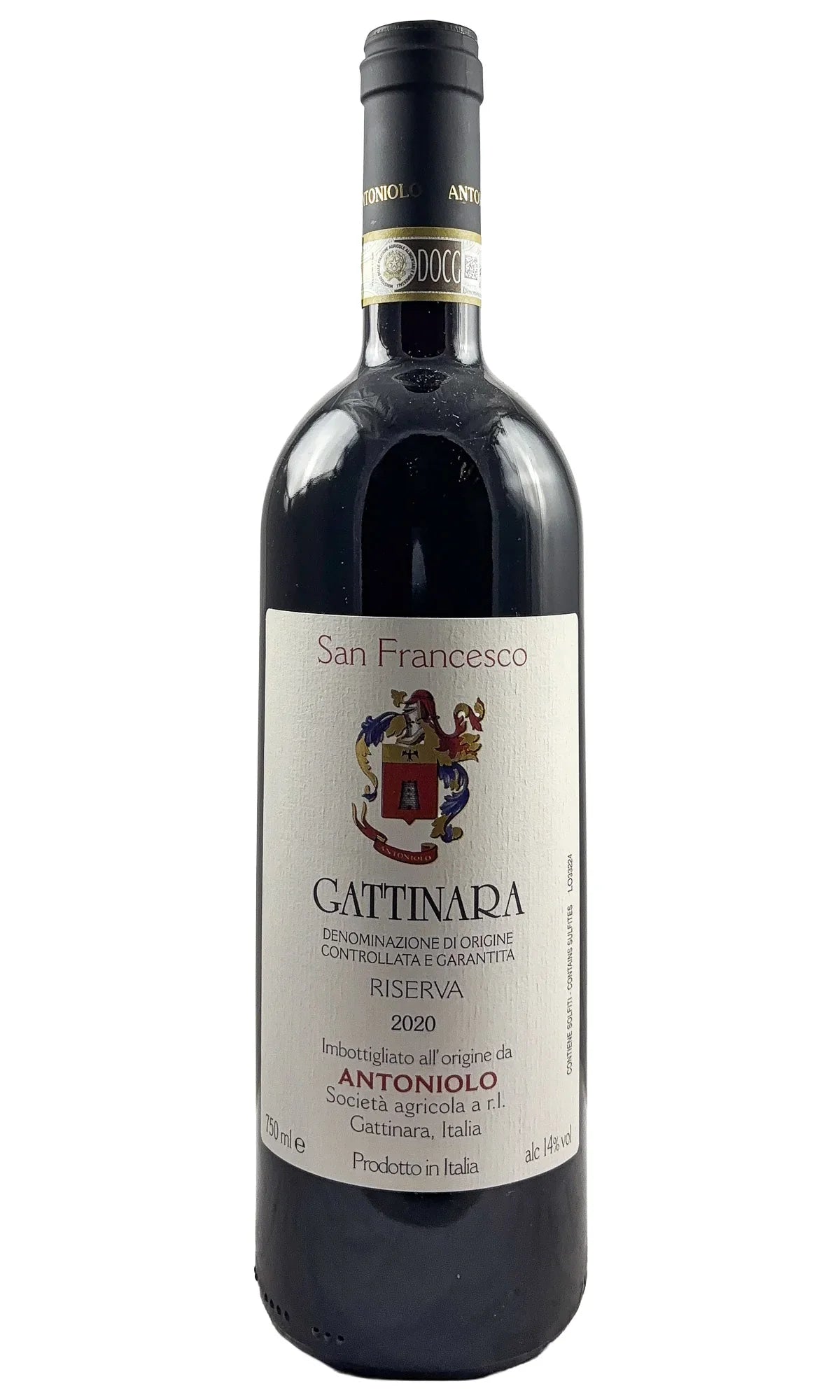2020 Antoniolo San Francesco, Gattinara DOCG, Italy (750ml)