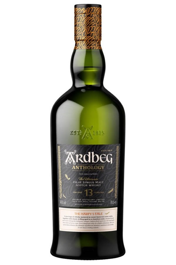 Ardbeg Anthology 'The Harpy's Tale' 13 Year Old Single Malt Scotch Whisky, Islay, Scotland (750ml)