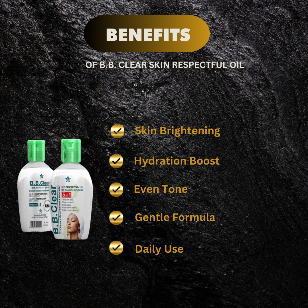 B B Clear Skin Respectful Oil 60Ml - Premium Beauty Product