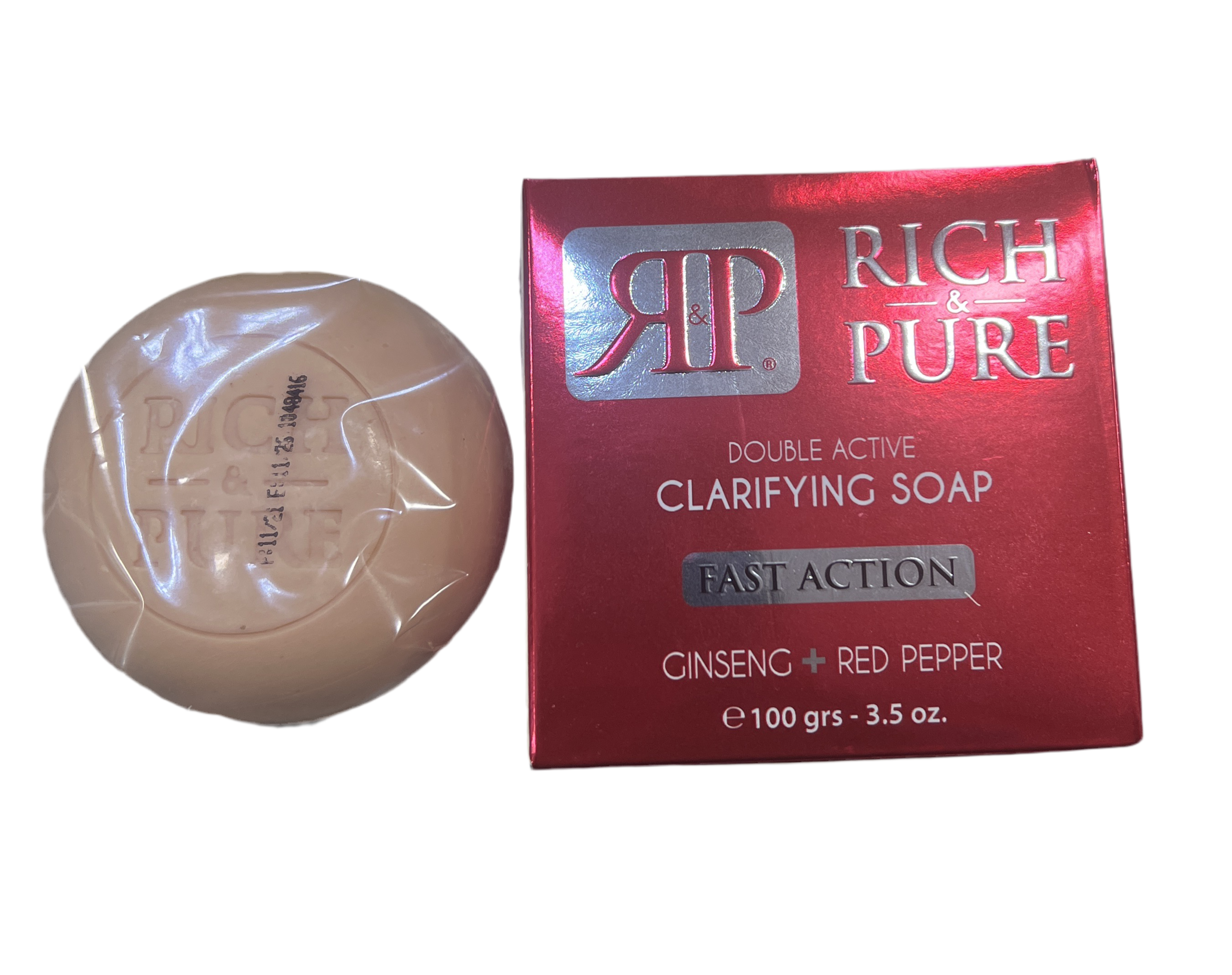 Rich & Pure Double Active Clarifying Soap Fast Action 100g - Premium Beauty Product