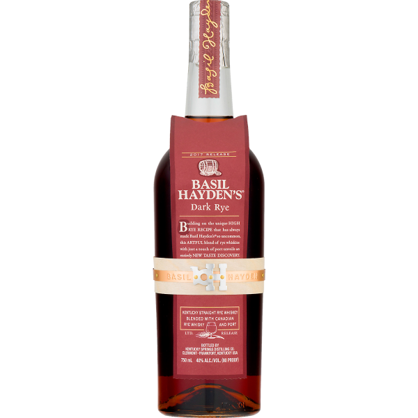 Basil Hayden 'Dark Rye'   Whiskey, Kentucky, USA (750ml)