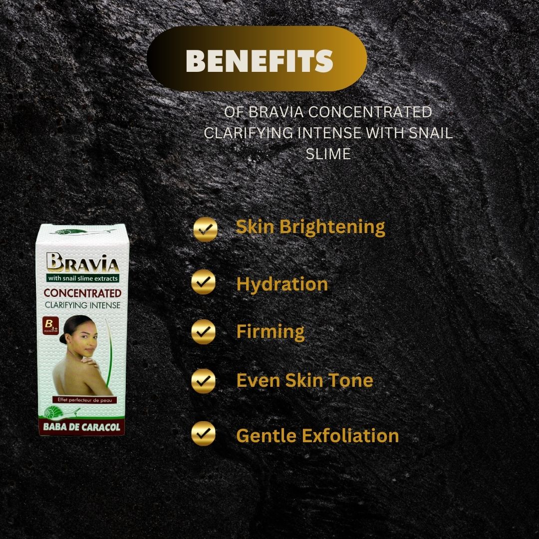 Bravia Concentrated Clarifying Intense With Snail Slime 60Ml - Premium Beauty Product