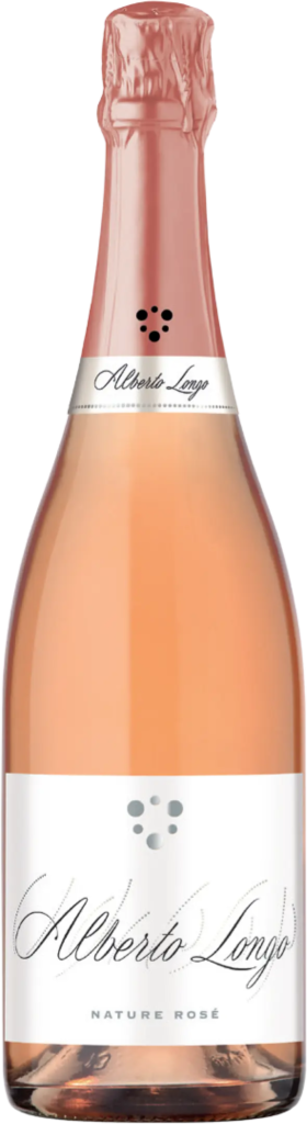 Alberto Longo Brut Nature Rose, Puglia, Italy (750ml)