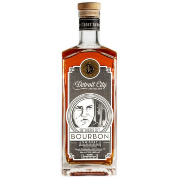 (Woods Private Barrel) Detroit City Distillery Butcher's Cut Barrel Proof Single Barrel Bourbon Whiskey, Michigan, USA (750ml)