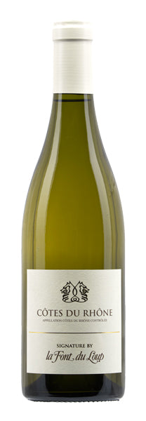 2024 Chateau de la Font du Loup Cotes du Rhone Signature Blanc, France (750ml)