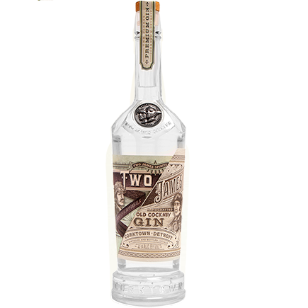 Two James Spirits 'Old Cockney' Gin, Michigan, USA (750ml)