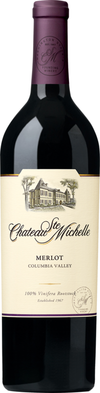 2019 Chateau Ste. Michelle Merlot, Columbia Valley, USA (750ml)