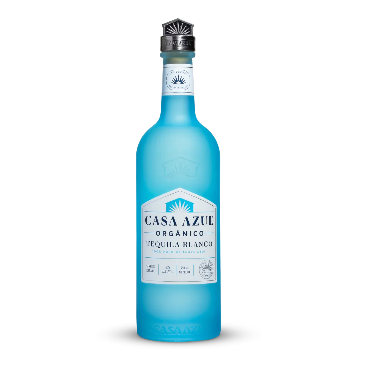 Casa Azul Organic Tequila Blanco, Jalisco, Mexico (750ml)