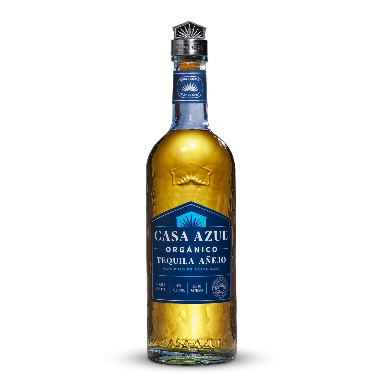 Casa Azul Organic Tequila Anejo, Jalisco, Mexico (750ml)