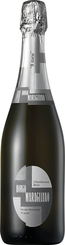 Nv Borgo Maragliano Chardonnay Brut, Piedmont, Italy (750ml)