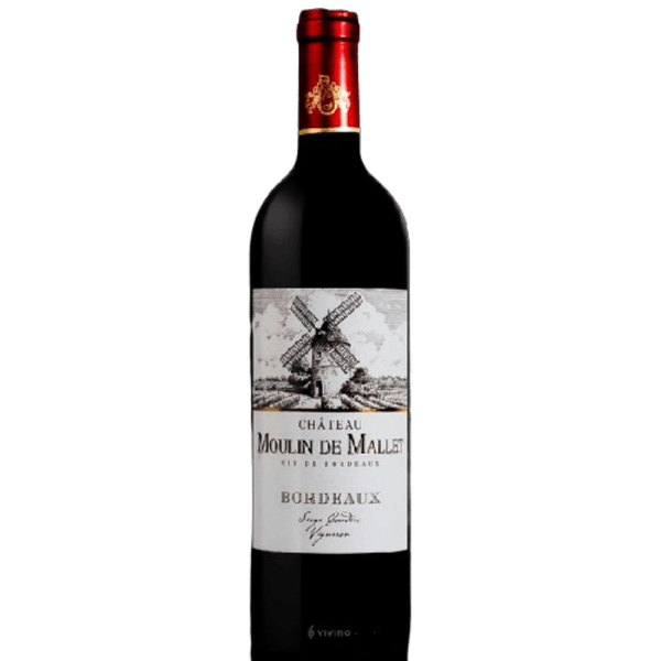 2020 Chateau Moulin de Mallet Bordeaux, France (750ml)
